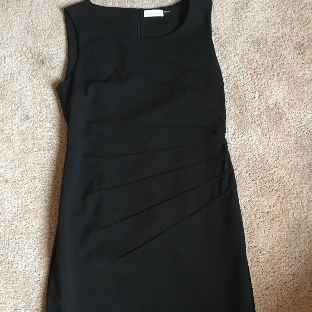 Slightly used black dress size 10